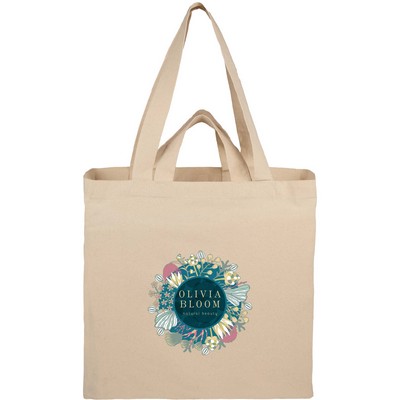 Organic 6oz Cotton Dual Carry Tote