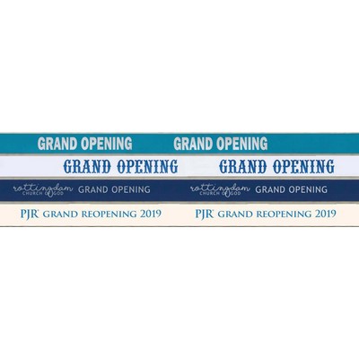 Ceremonial Print Ribbon 3"