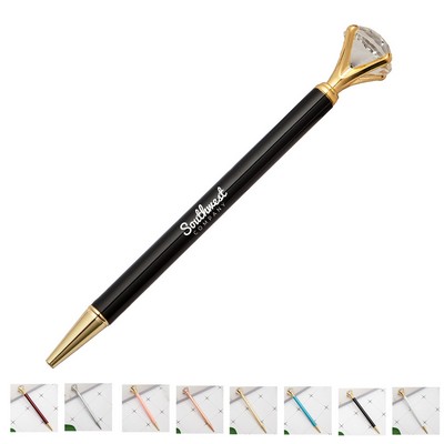 Bling Diamond Metal Ballpoint Pen